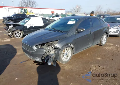 2016 Ford Focus Se from USA, damaged, VIN 1FADP3F27GL223688